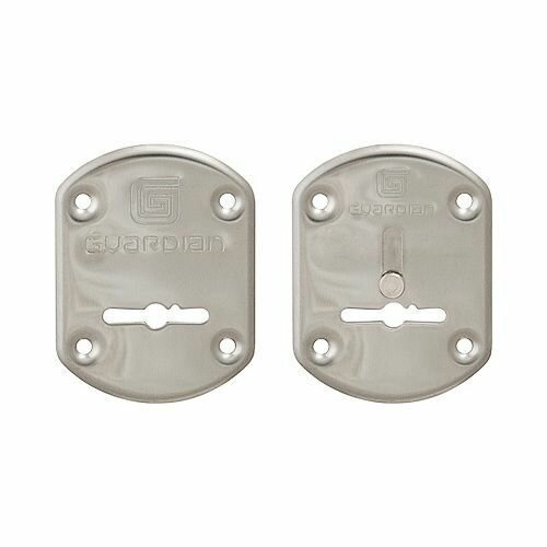 фото Накладки сувальдные гардиан хром ГХ 21 /13155/