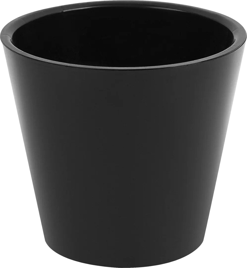 фото Кашпо Idi land London 33 h30.5 см v16 л пластик черный