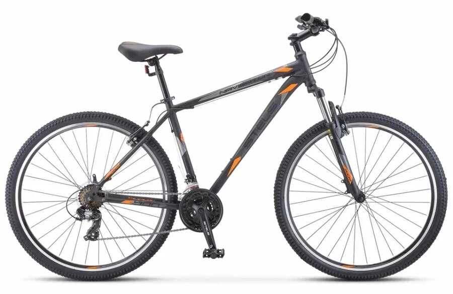 Велосипед STELS NAVIGATOR-900 MD 29, колесо 29', рост 19', сезон 2023-2024, темно-серый матовый
