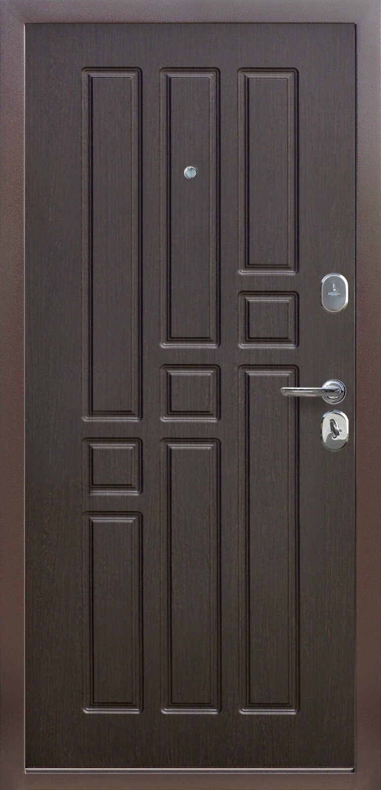 Входная дверь Ferroni Гарда Мини Венге 860х1900 правая - фотография № 3