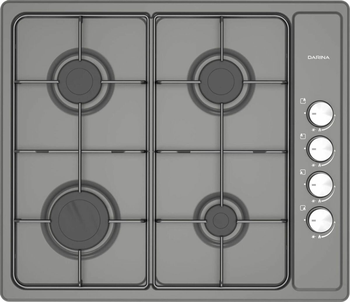 Газовая варочная панель Darina T1 BGM 341 11 Gr, независимая, серый