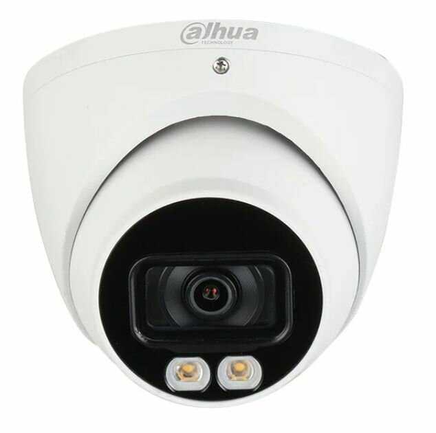 Dahua DH-IPC-HDW5241TMP-AS-LED-0280B видеокамера купольная 2 МП CMOS-матрица 1/2.8, IP67