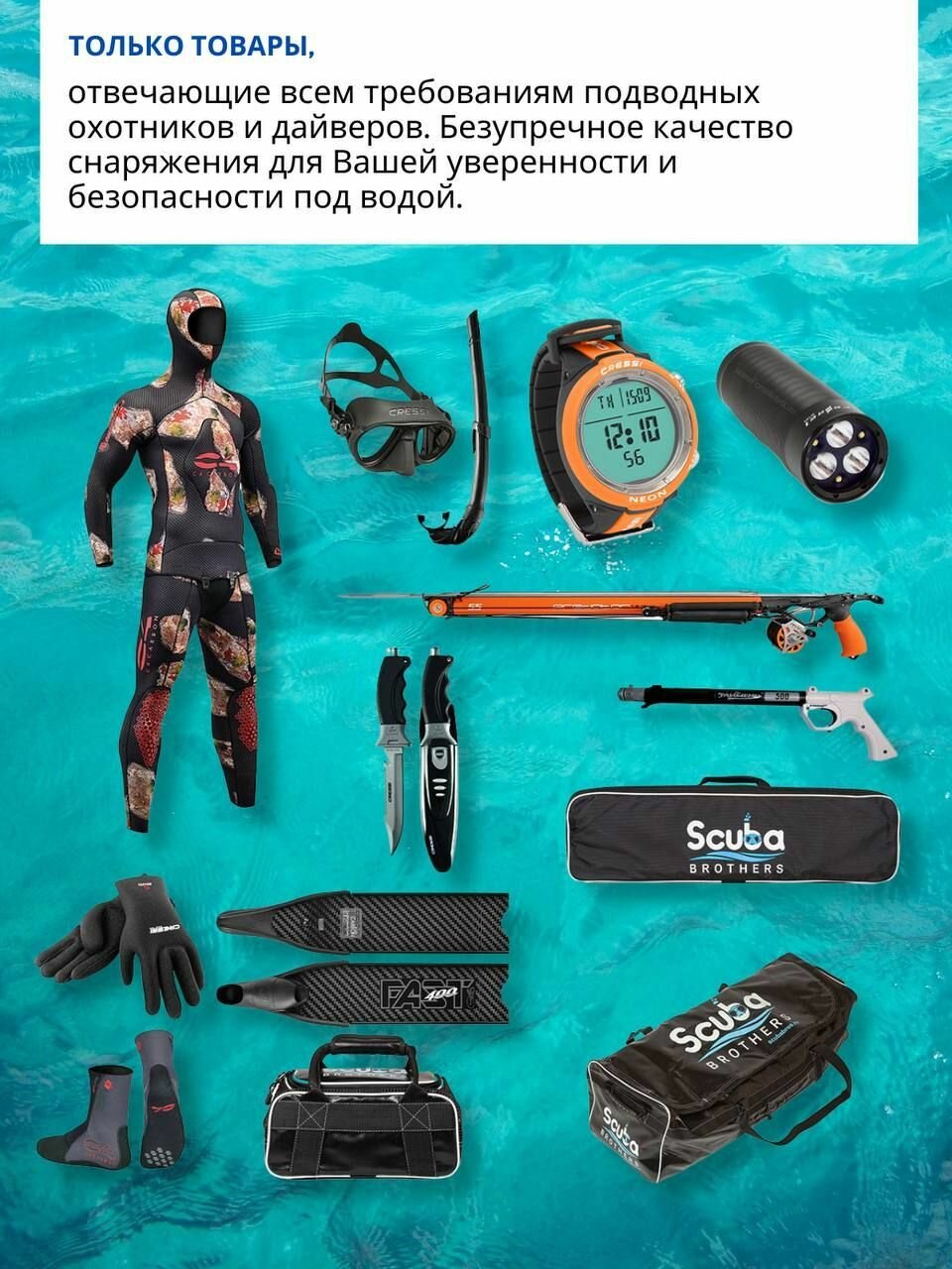 Желуди для зацепов SCUBA BROTHERS DYNEEMA синие для мерных тяг 3 пары