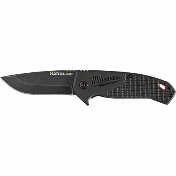 Нож строительный выкидной Milwaukee HARDLINE FOLDING KNIFE SMOOTH 89 мм