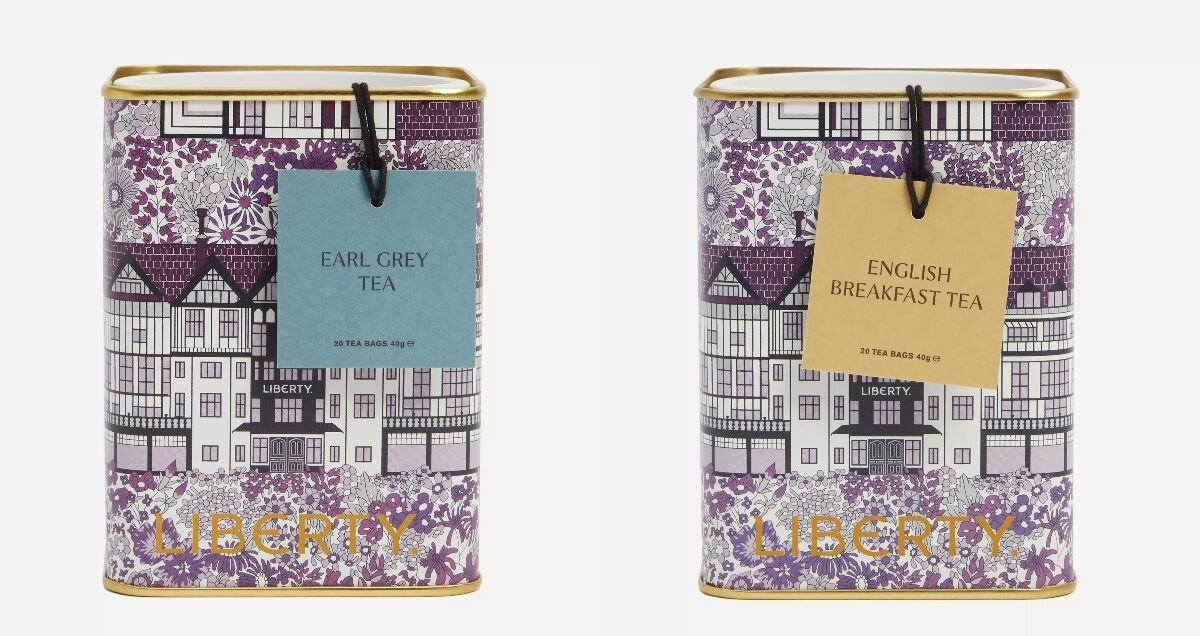 Набор чая Liberty Tudor English Breakfast и Earl Grey 2х80 гр - фотография № 1