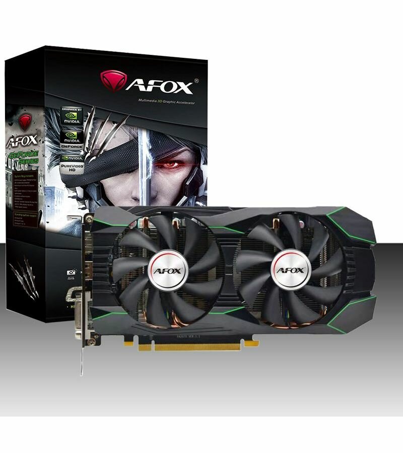 Видеокарта Afox NVIDIA GTX 1660 Ti 1500 6144 12000 192 RTL [AF1660TI-6144D6H4] - фото №1