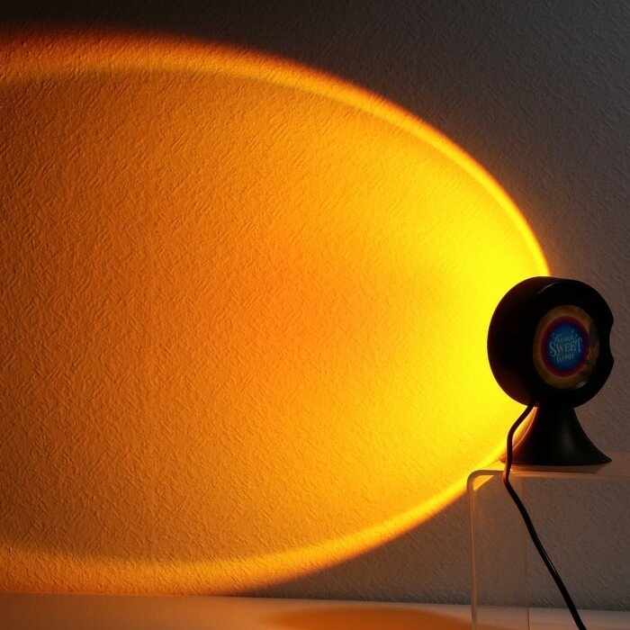 Лампа-проектор Like me "Sweet Home", Закат, модель GBV-0121 - фотография № 3