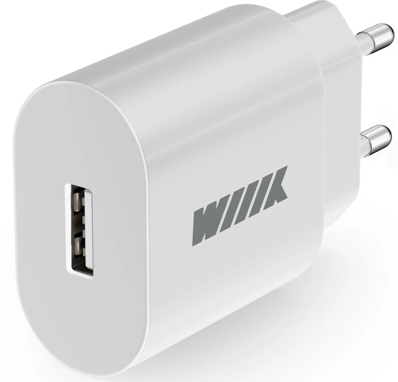 фото Сетевое зарядное устройство Wiiix UNN-4-1-01-QC-W 18W 3A (QC) USB универсальное белый