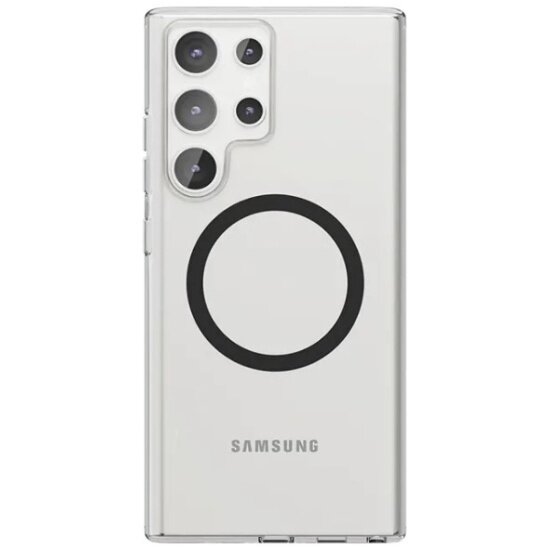 Чехол Vlp для Samsung Galaxy S24 Ultra Puro Case MagSafe прозрачный
