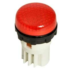 фото Светосигнальная арматура S222K красная с неоновой лампой 220В (EMAS) (3 шт. в комплекте)