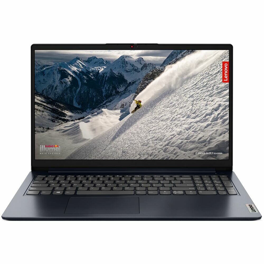 Ноутбук Lenovo IdeaPad 1 15ALC7 AMD Ryzen 5 5500U/8Gb/256Gb SSD/15.6" FullHD/DOS Blue