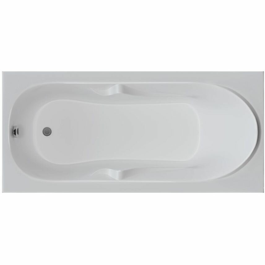 Ванна акриловая прямоугольная 1MarKa Vita 1600х700 белый (01вит1670)