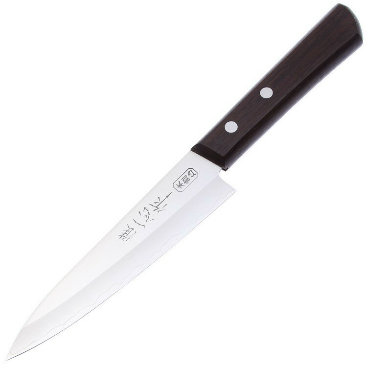 Нож кухонный Универсальный сталь AUS-8 3 слоя 120мм - Kanetsugu Special