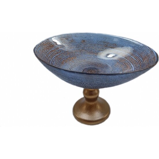 фото Блюдо Аксам на ножке "Inspiration" Овальное 22Cm (16470А/339-061)