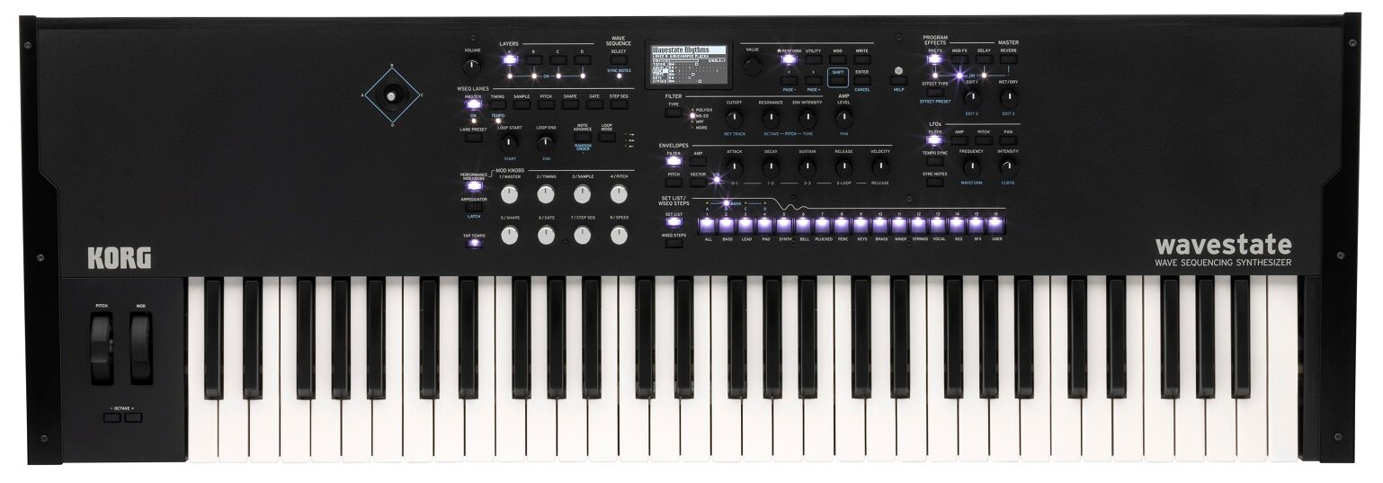 KORG WAVESTATE SE цифровой синтезатор, 61 клавиша