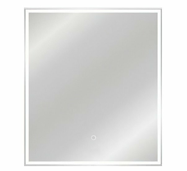 Зеркало-шкаф Style Line Квартет 70 с подсветкой белый