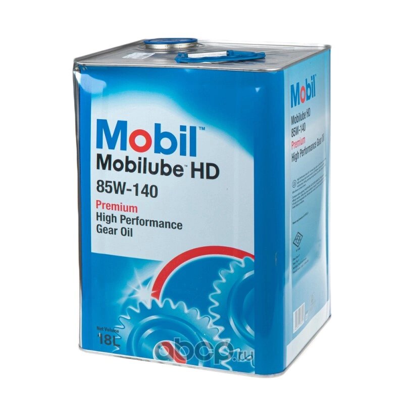 Масло трансмиссионное MOBIL Mobilube HD 85W-140 минеральное 18 л 155426