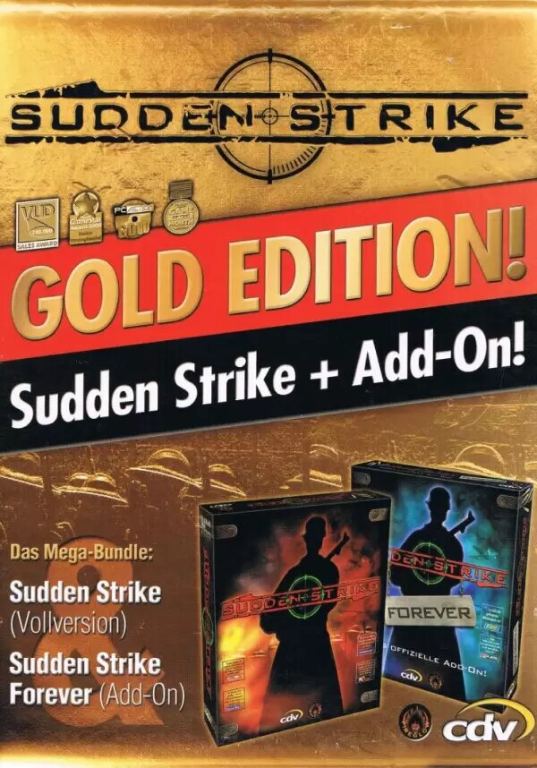 Sudden Strike - Gold (Steam; PC; Регион активации ROW)