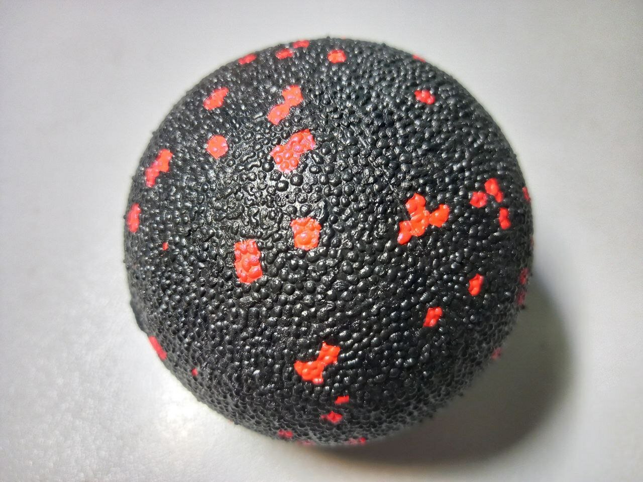Мяч массажный 8 см, красный