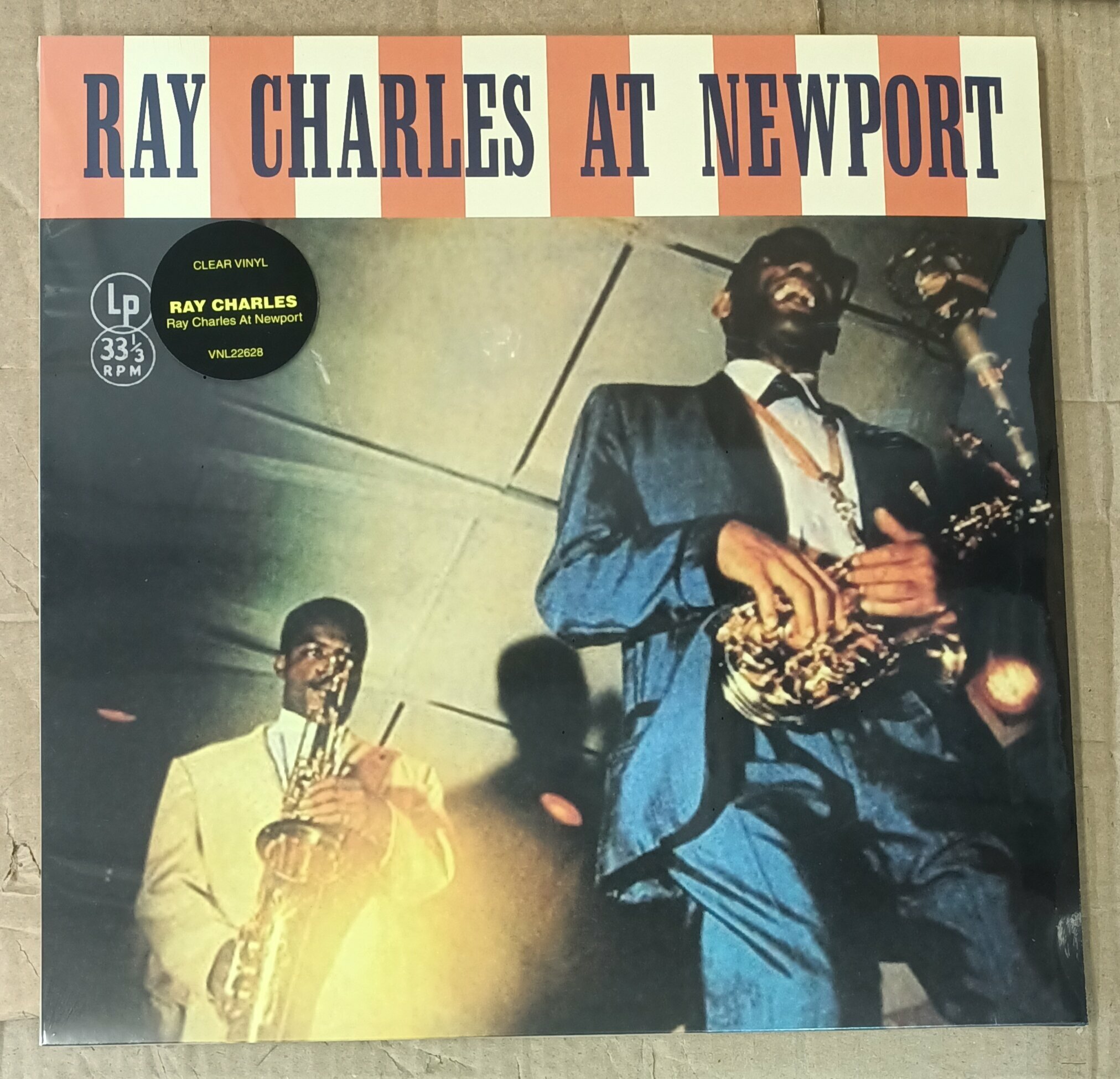 CHARLES, RAY Ray Charles At Newport, LP (Цветной (Clear) Винил)