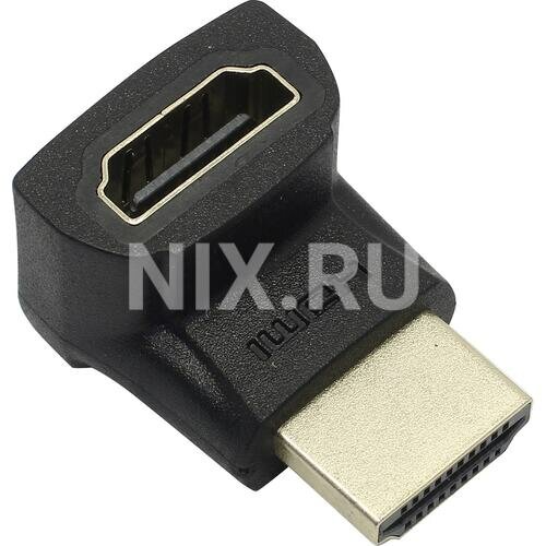 Видеокабель цифровой или видеопереходник Vention HDMI v2.0 19M/19F угол 270