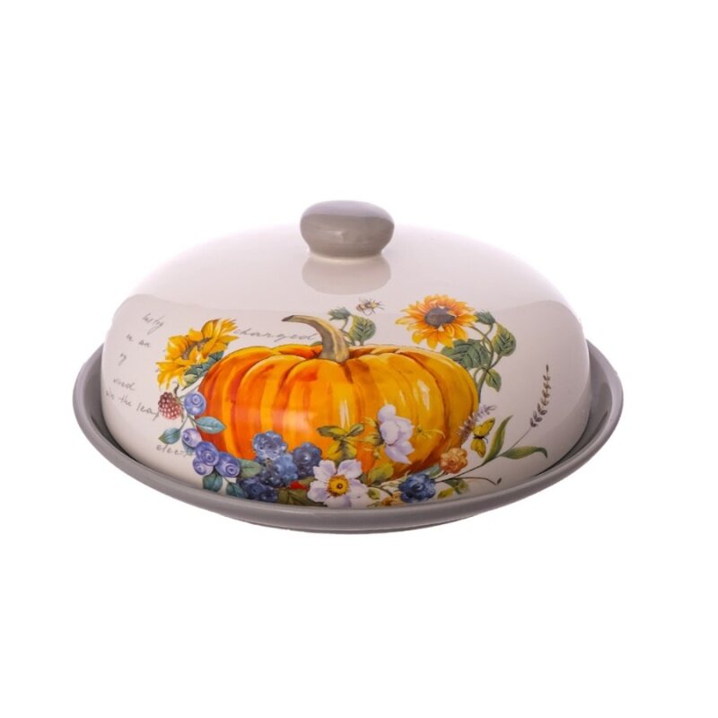 фото Блюдо с крышкой для блинов Repast Тыква