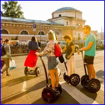 Подарочный сертификат "Сегвей-тур по Санкт-Петербургу " «Сердце города» в подарочной упаковке Санкт-Петербург