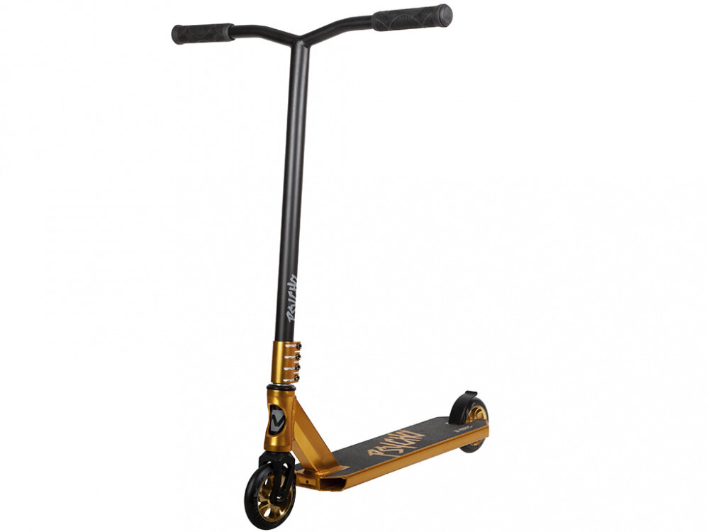 NOVATRACK самокат трюковый Novatrack Psycho'20 (золотой, 110A.PSYCHO.GD21)