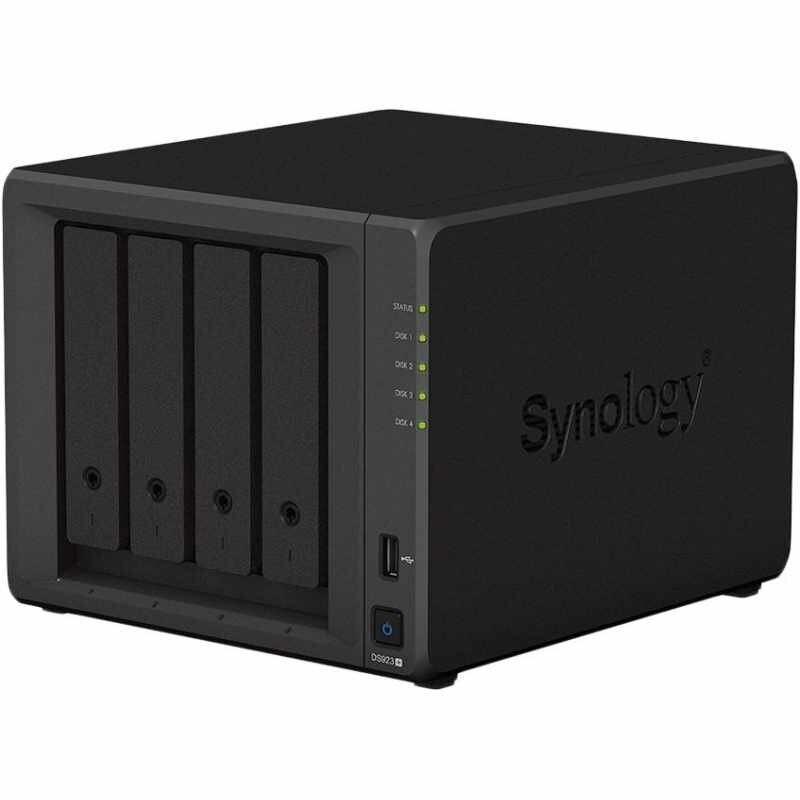 Сетевое хранилище Synology DS923+ 4x2.5/3.5 SATA/Ryzen R1600/4GB DDR4