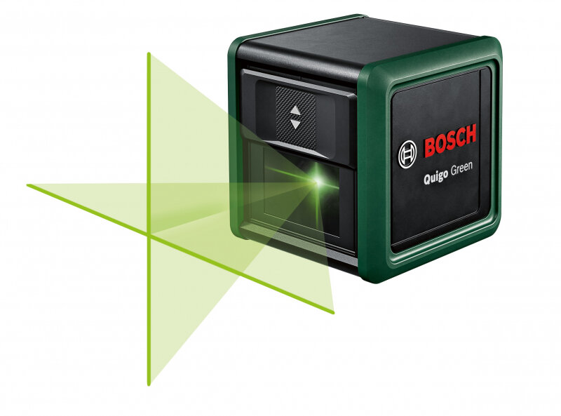 BOSCH Quigo Green+MM2 лазерный уровень (NEW)