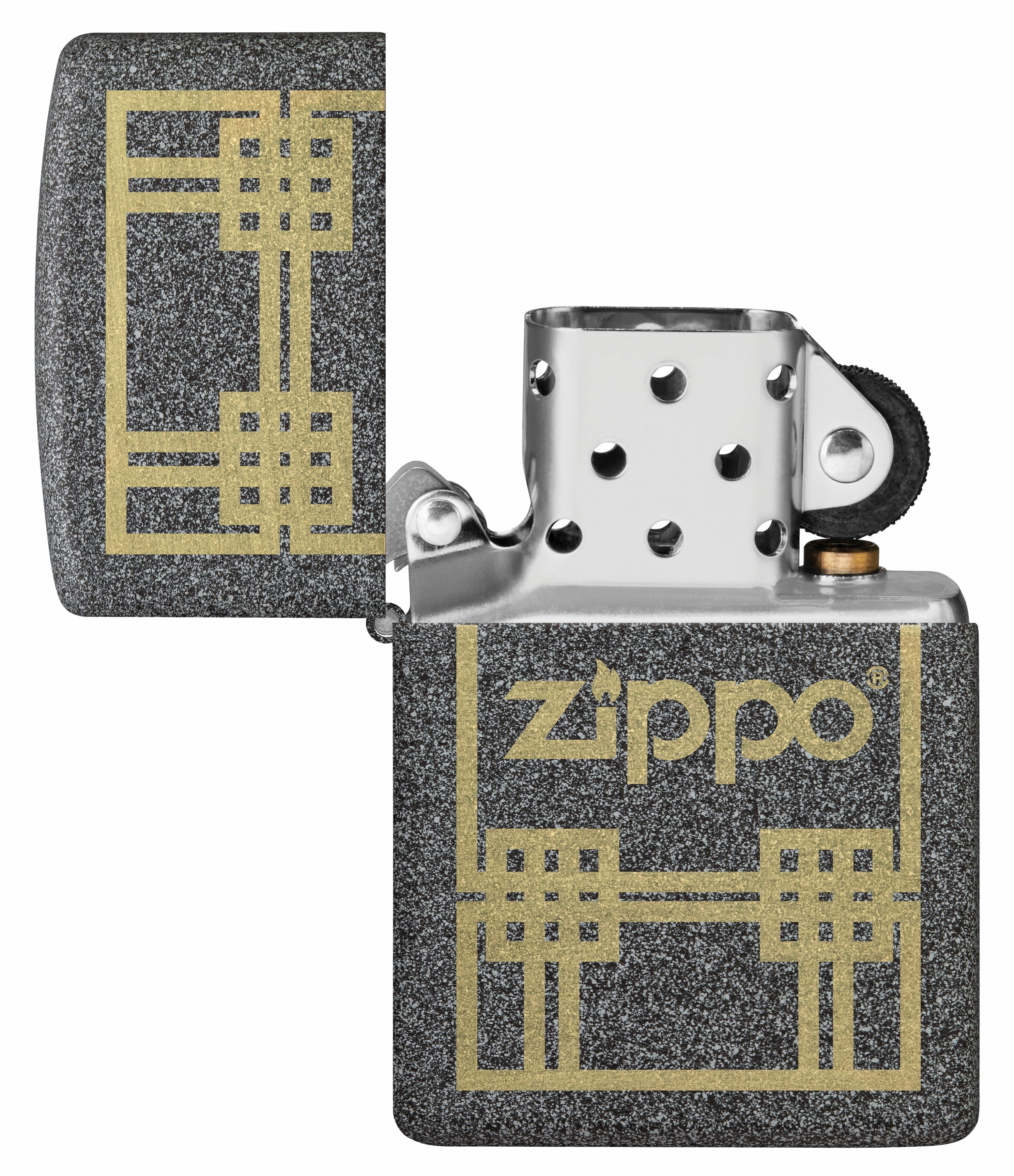 Зажигалка бензиновая ZIPPO 48791, серая, матовая, подарочная коробка - фотография № 3