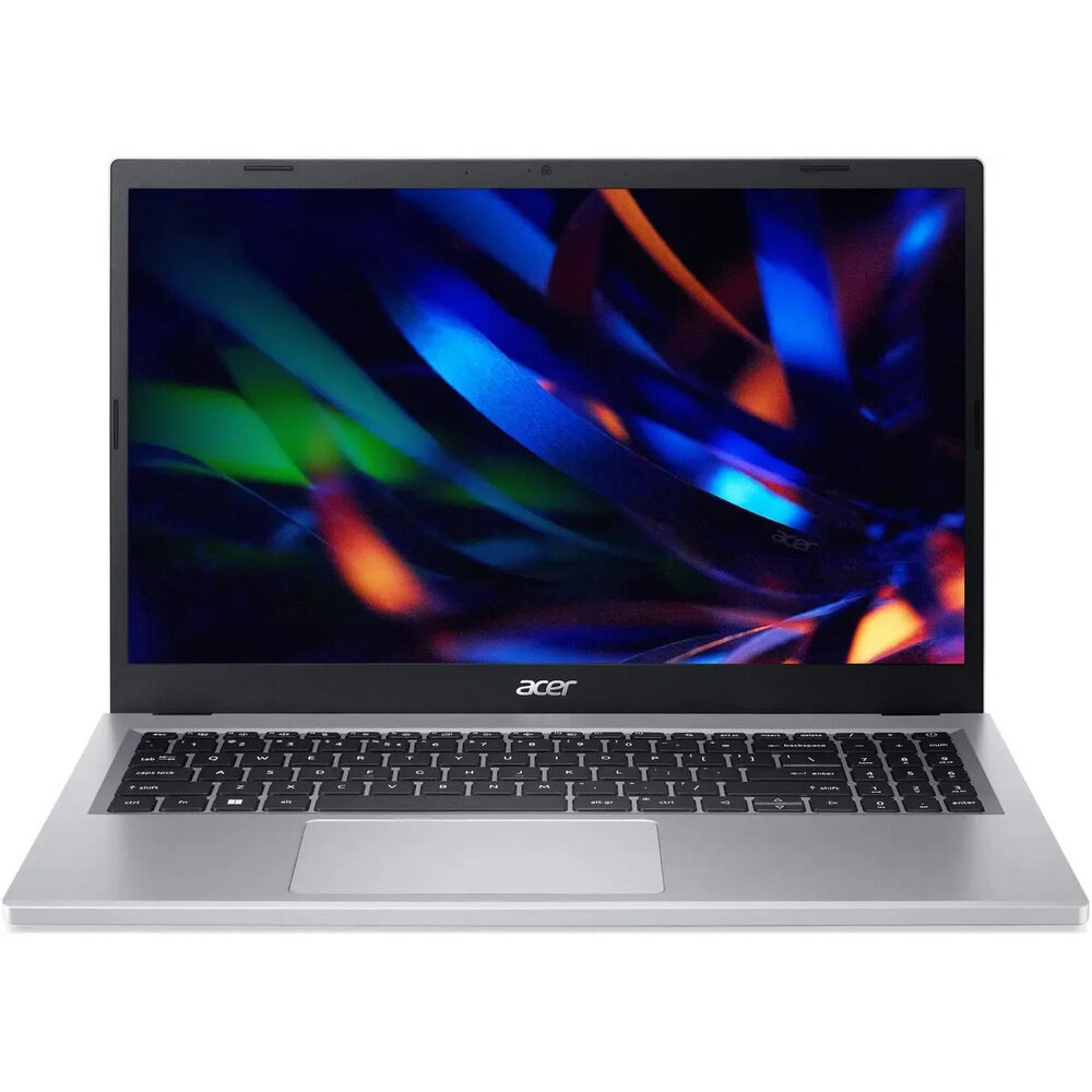 Ноутбук Acer Extensa 15 EX215-33-P56M 15.6" (1920x1080) IPS/Intel N200/8ГБ LPDDR5/256ГБ SSD/UHD Graphics/Без ОС серебристый (NX. EH6CD.008)