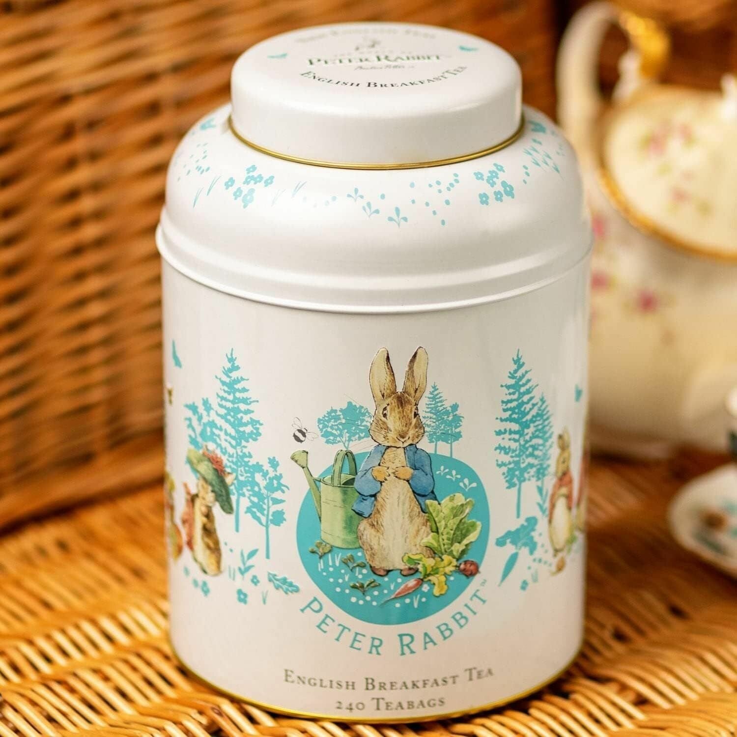 Черный чай New English Teas Peter Rabbit в винтажной упаковке, 240шт - фотография № 2