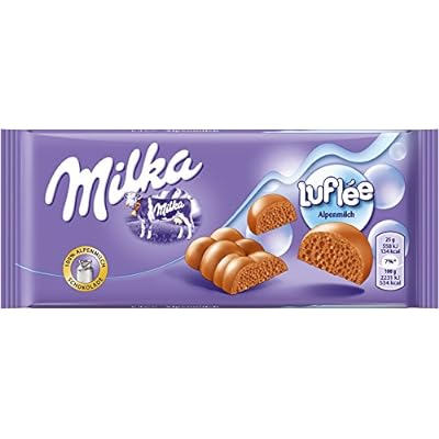 Шоколад молочный пористый Милка 100г / Milka Luflee 100g