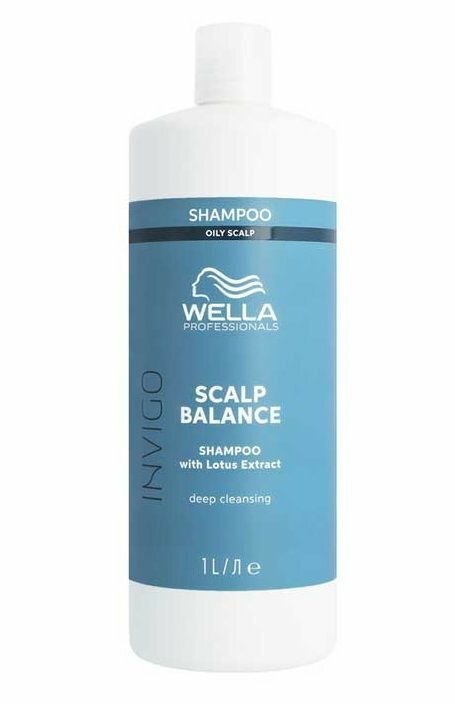 Wella INVIGO AQUA PURE - Очищающий шампунь 1000 мл