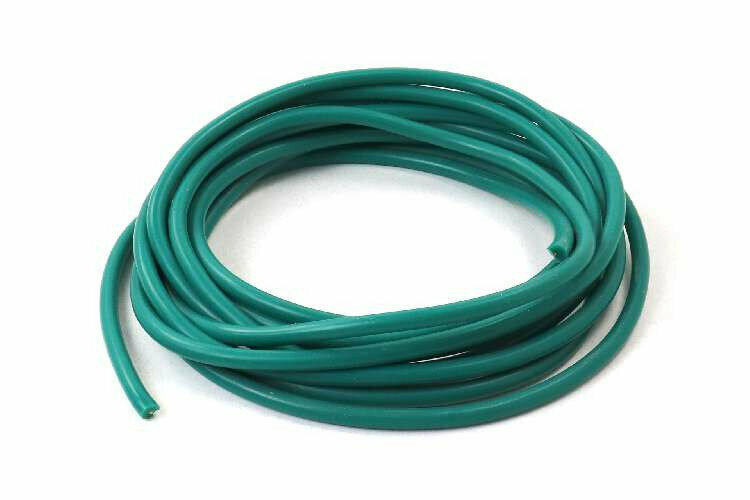 фото Провод в-в силикон медная жила зеленый 7.5 мм