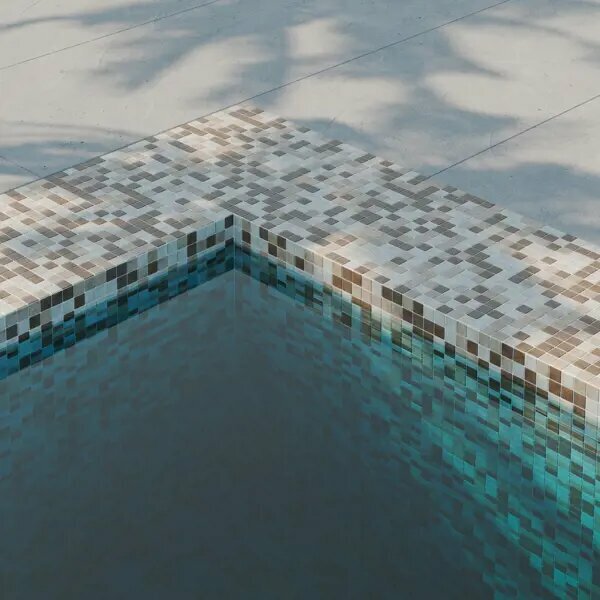 фото Мозаика керамическая Artens 30x30 см цвет бежевый коричневый