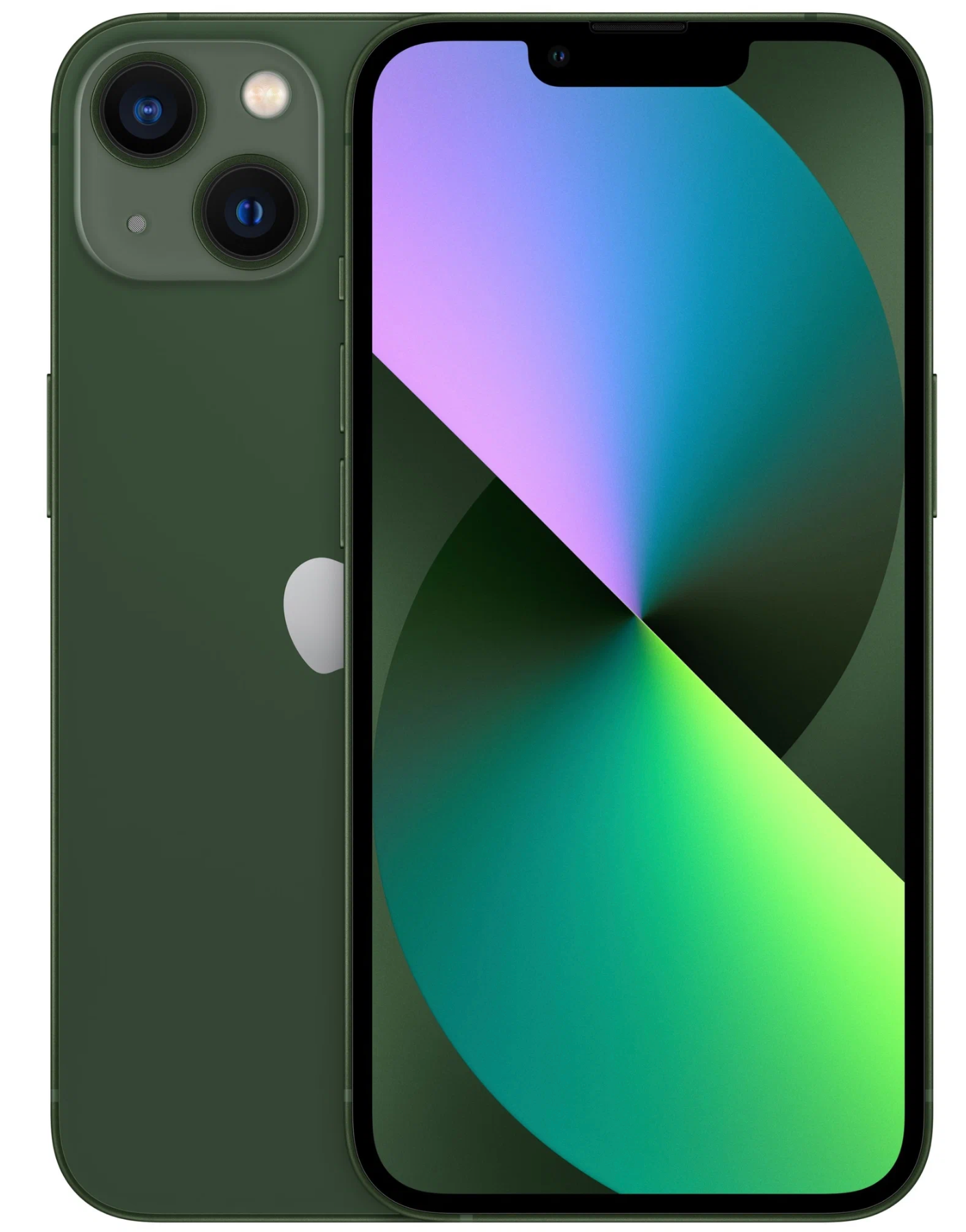 Смартфон Apple iPhone 13 512 ГБ RU, Dual: nano SIM + eSIM, Альпийский зеленый