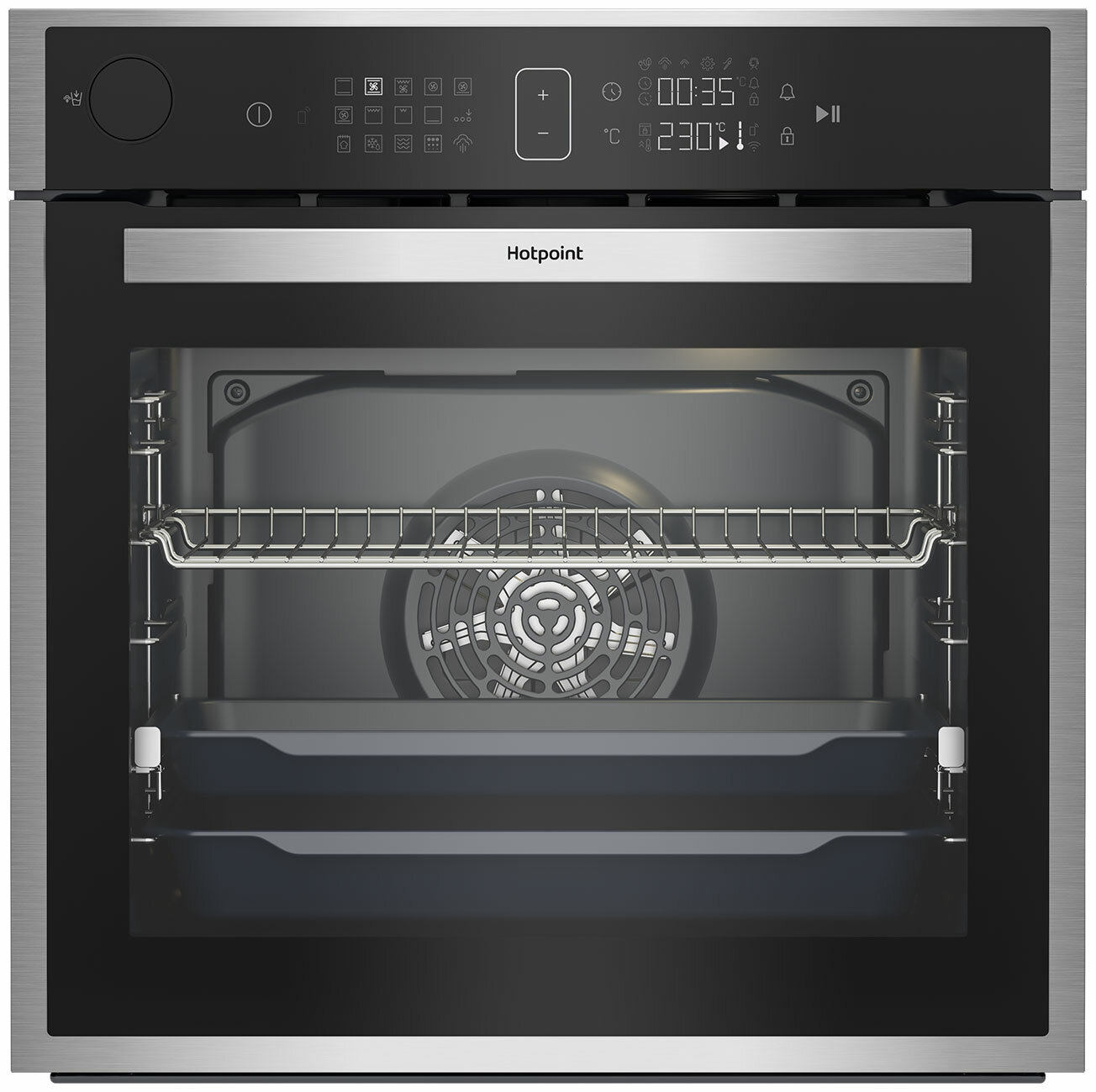 Встраиваемый электрический духовой шкаф Hotpoint FE9 S1351 DSH IX нержавеющая сталь