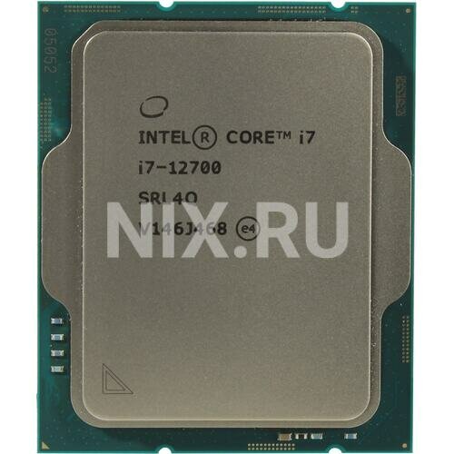 Процессор Intel Core i7 12700, LGA 1700, BOX [bx8071512700 s rl4q] - фото №1