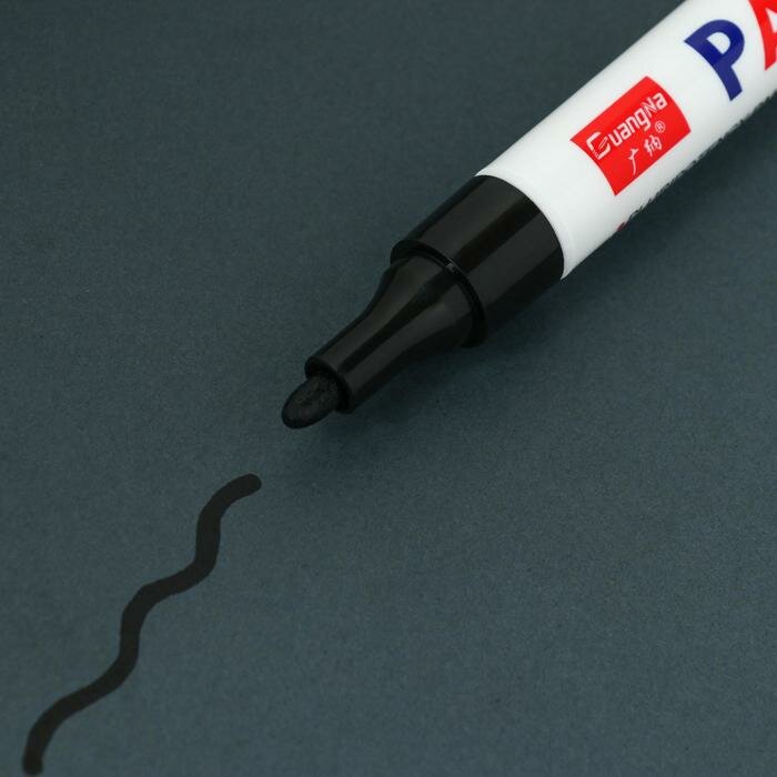 Маркер-карандаш КНР Краска для шин водонепроницаемая на масляной основе черный