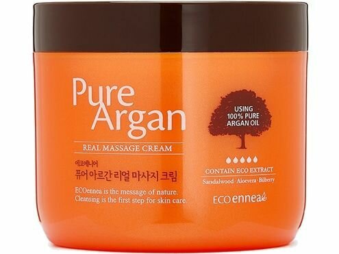 WELCOS Массажный крем для лица Ecoennea Pure Argan Real Massage Cream