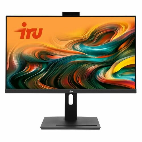 Моноблок IRU 23AM 23.8" Full HD Ryzen 5 5500U (3.6) 8Gb SSD256Gb RGr Windows 11 Professional GbitEth WiFi BT 120W Cam черный 1920x1080