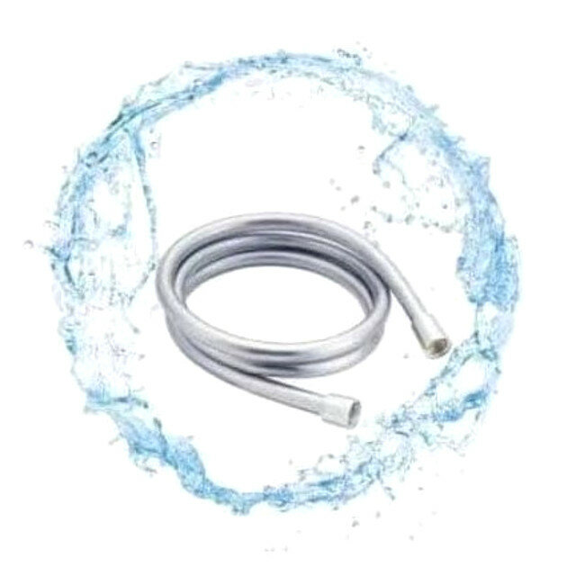 фото Шланг душевой elka 150см пвх металлик