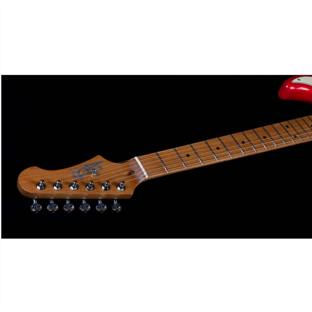 Электрогитара JET JS-400 CRD Stratocaster цвет коралловый красный