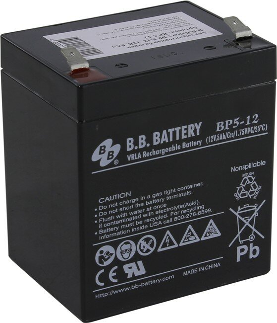 Батарея ИБП B.B. Battery BP 5-12