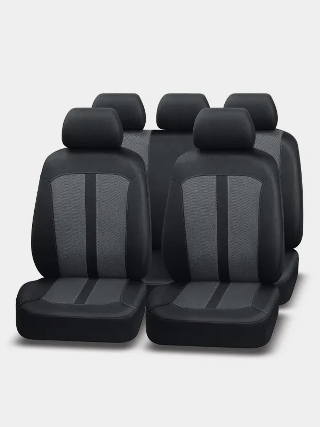 Чехлы для автомобильных сидений AUTOPREMIER Leader универсальный комплект Цвет Серый