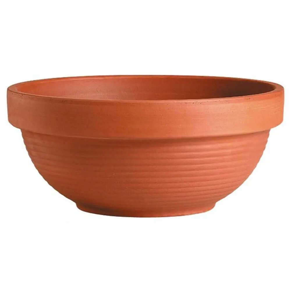 фото Горшок цветочный 07190 Deroma 19.6 см 1.3 л керамика коричневый