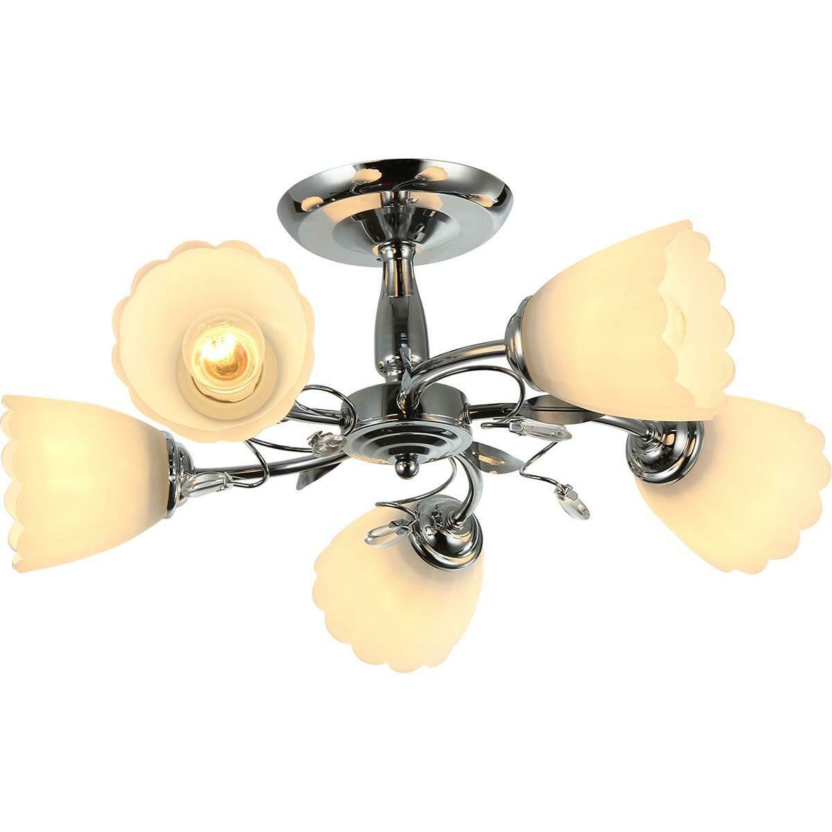 фото Потолочная люстра IMEX MD.AL-0003-5 CH