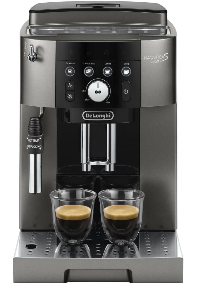 Кофемашина De'Longhi Magnifica S Smart ECAM250.33.TB, титановый/черный